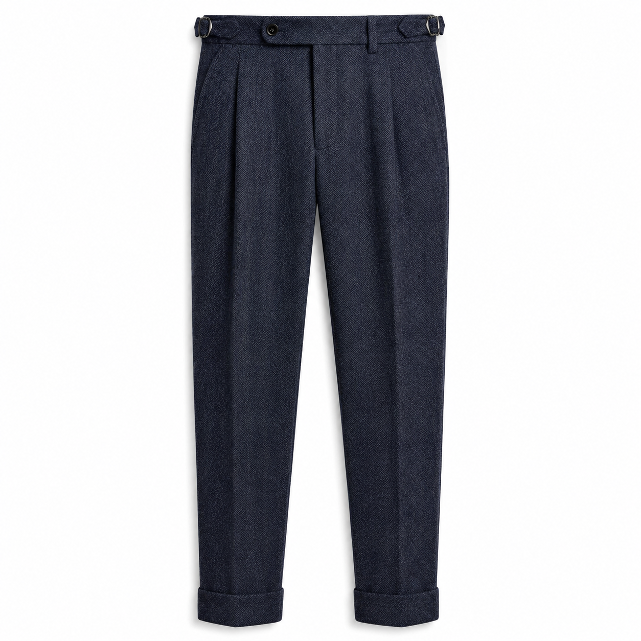 Borallay Herringbond Tweed Trouser