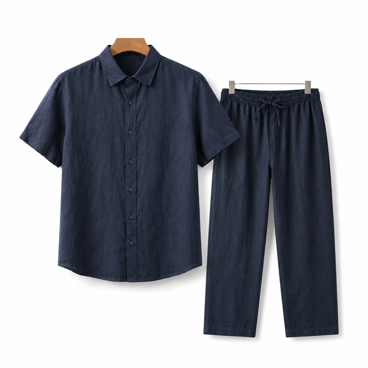 Old Money Linen Resort Combo - Short Sleeve