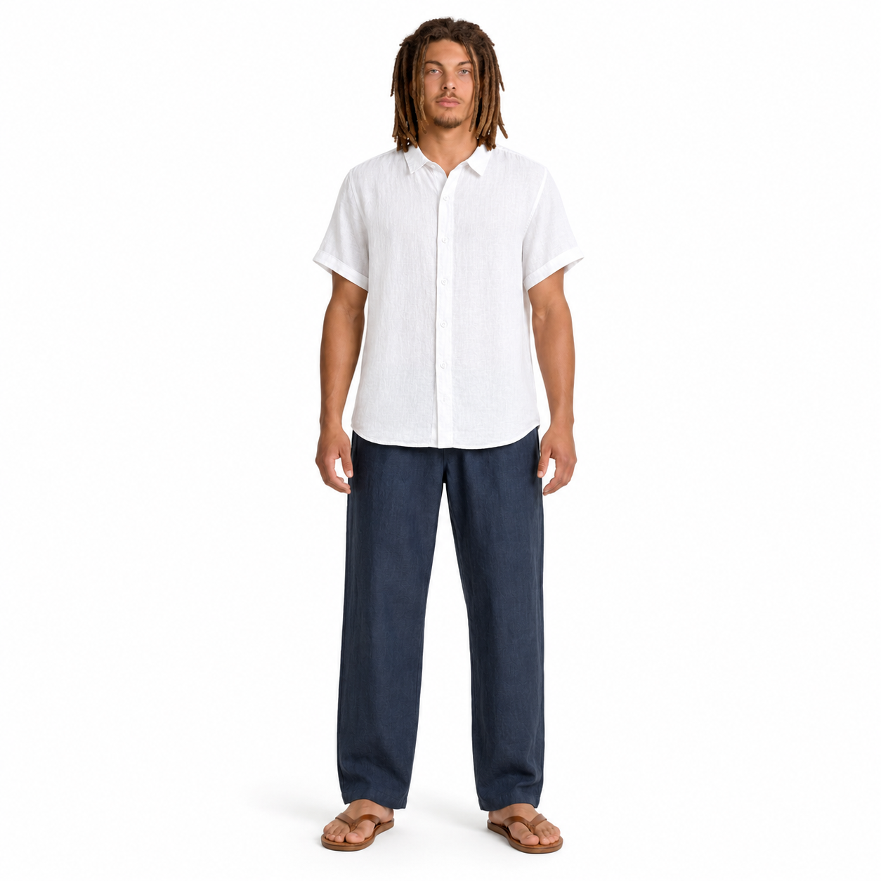 Old Money Linen Resort Combo - Short Sleeve