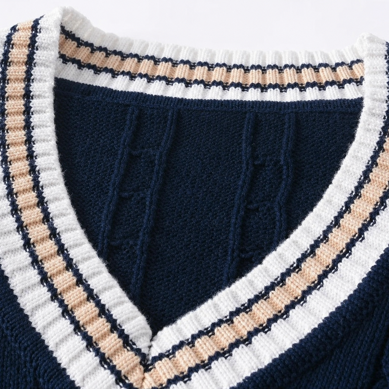 Oxford Knitted Vest