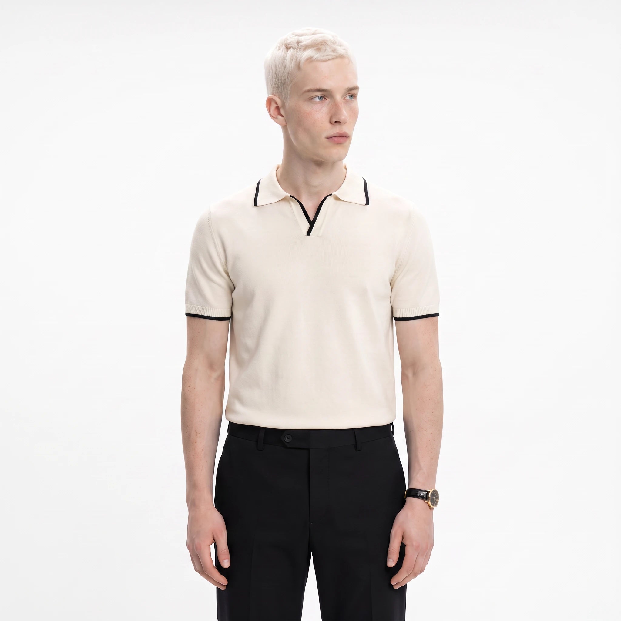 Newport Knitted Polo