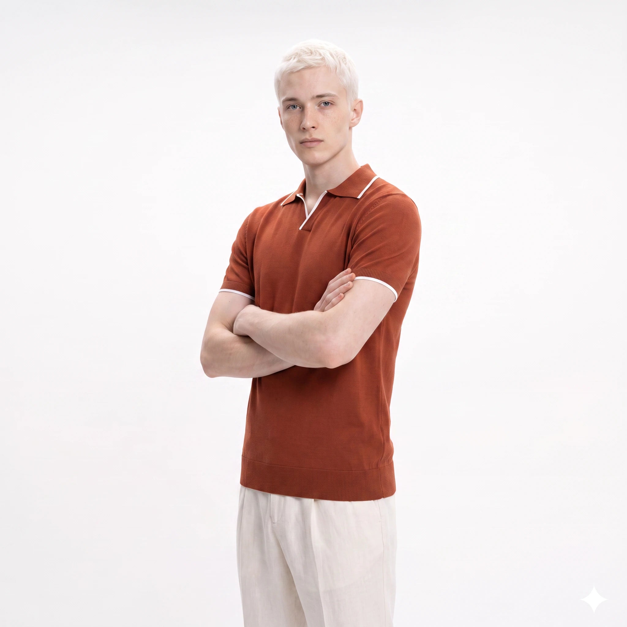 Newport Knitted Polo
