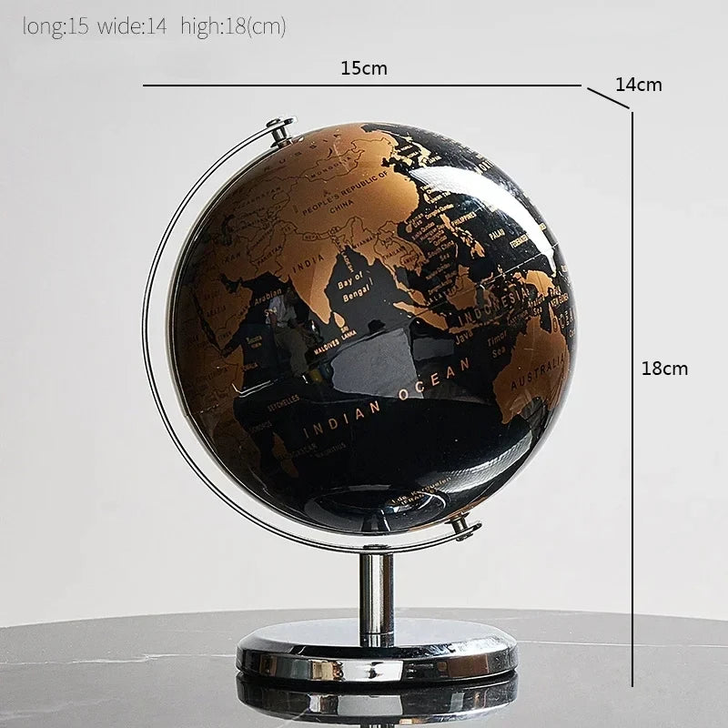 Galileo World Globe Desk Ornament