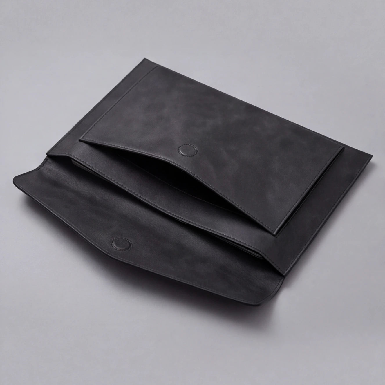 Lekkie Leather Double-Layer Carry All