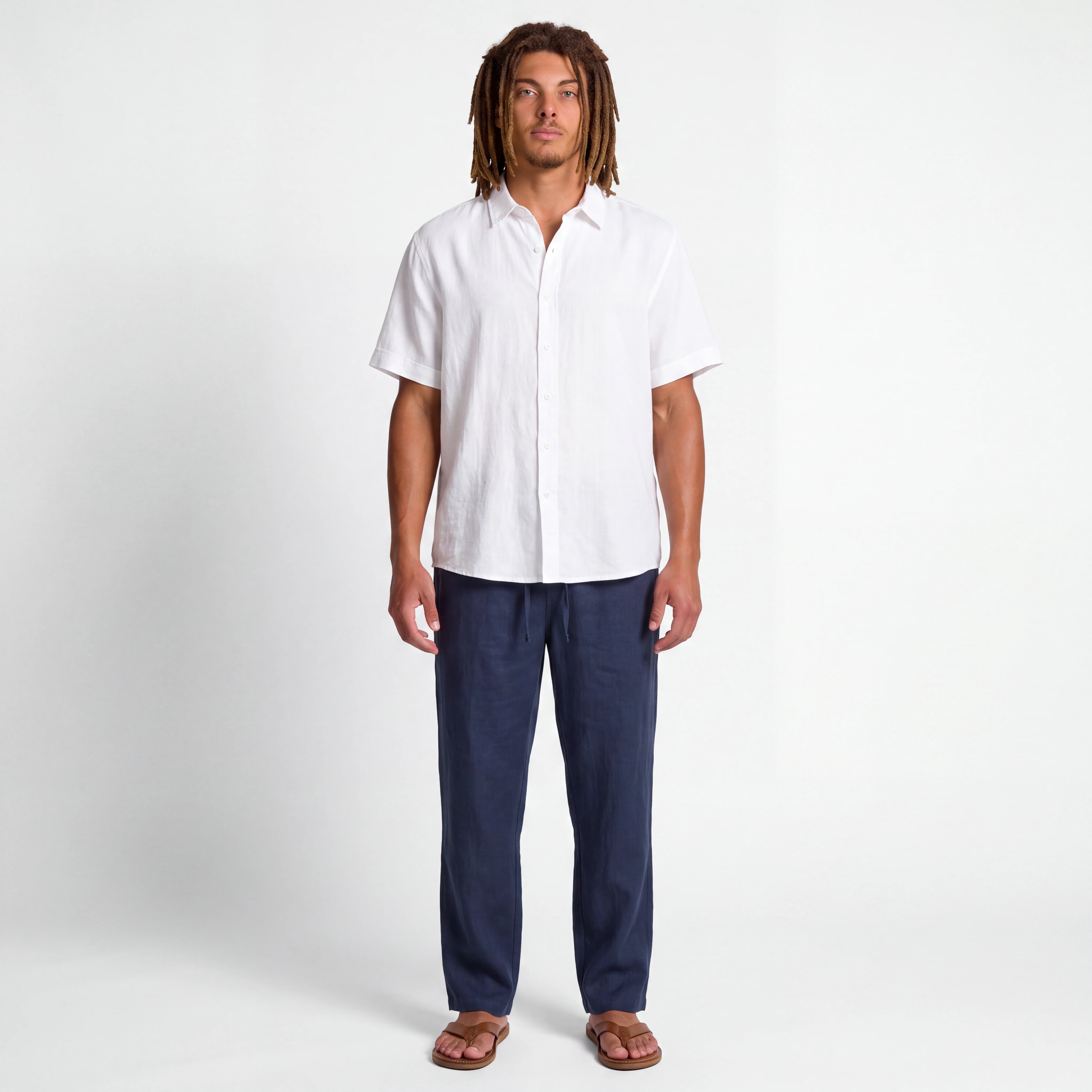 Old Money Linen Resort Combo - Short Sleeve