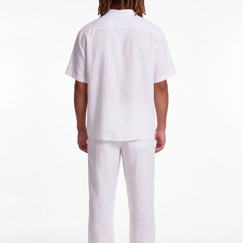 Old Money Linen Resort Combo - Short Sleeve