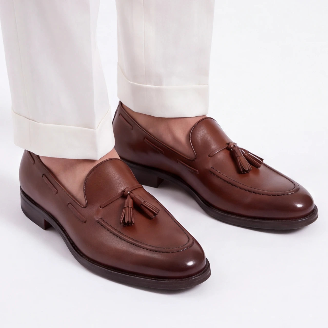 Nocta Patent Leather Tassel Loafer
