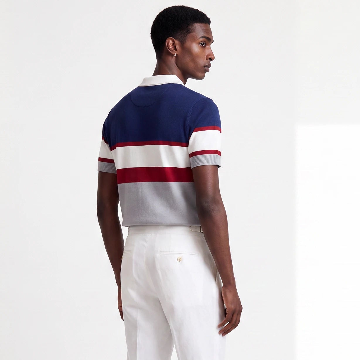 Antala Knitted Polo Top