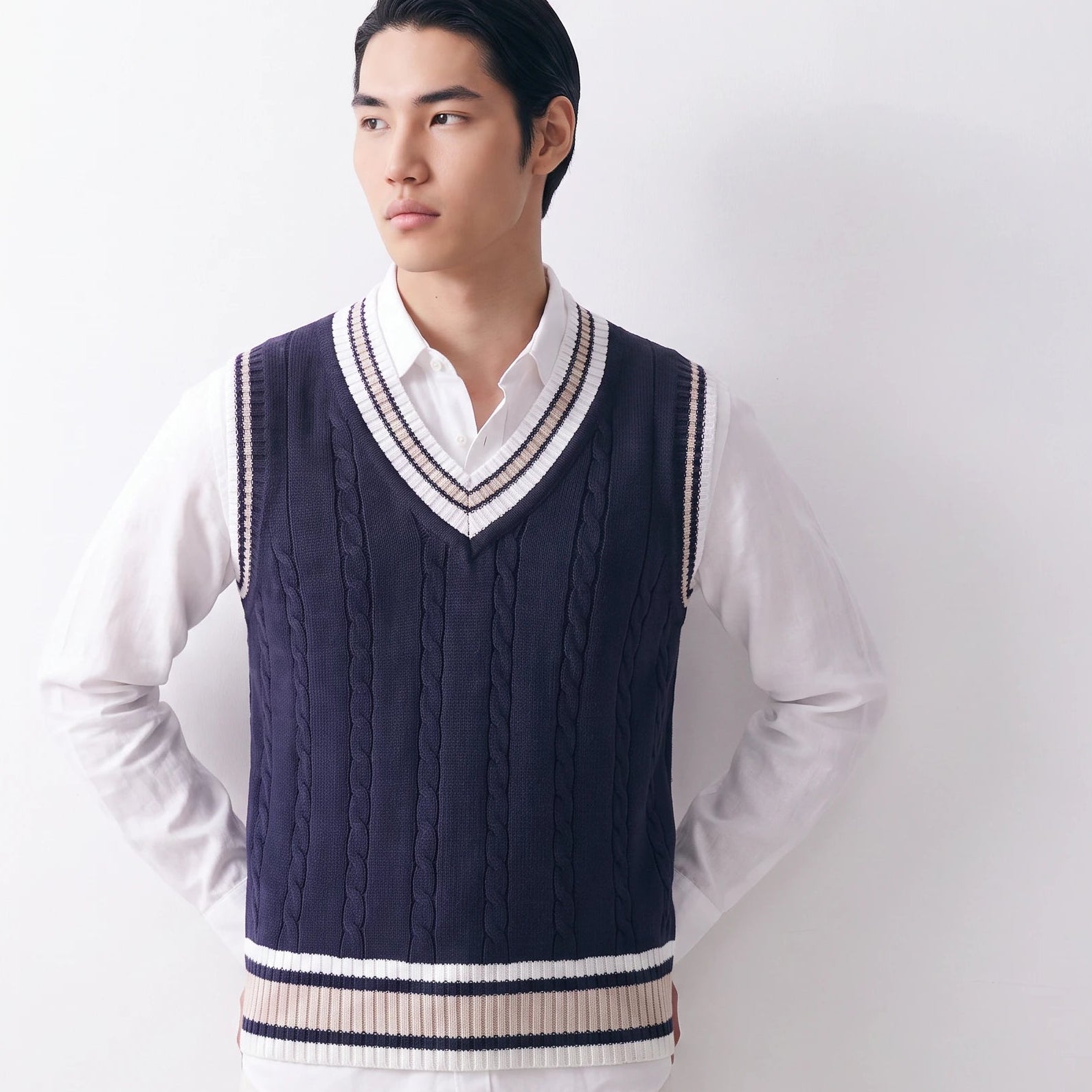 Oxford Knitted Vest