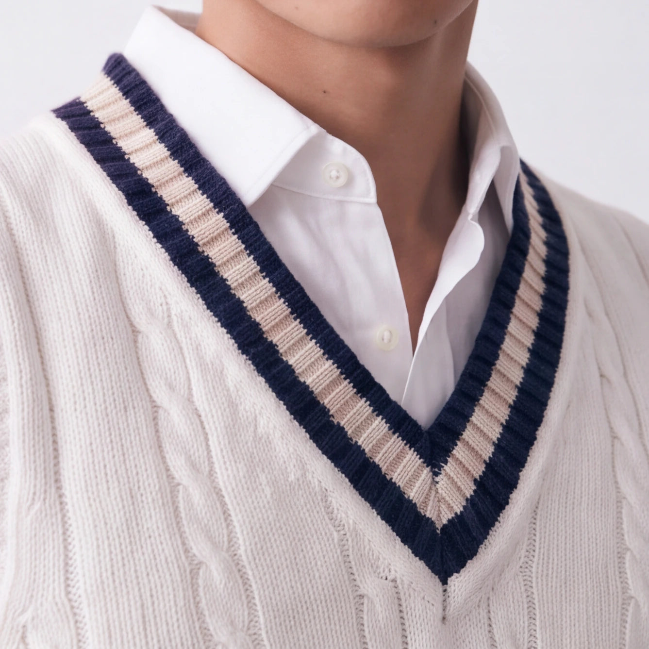 Oxford Knitted Vest