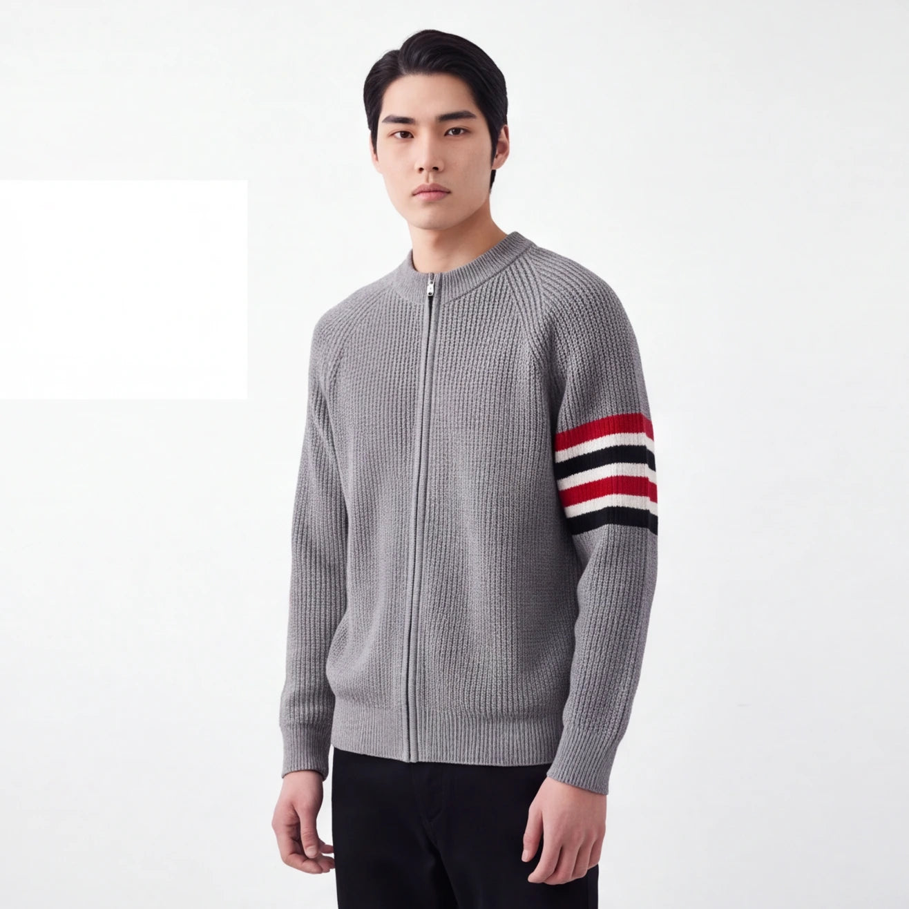 Thomas Knit Zip Cardigan