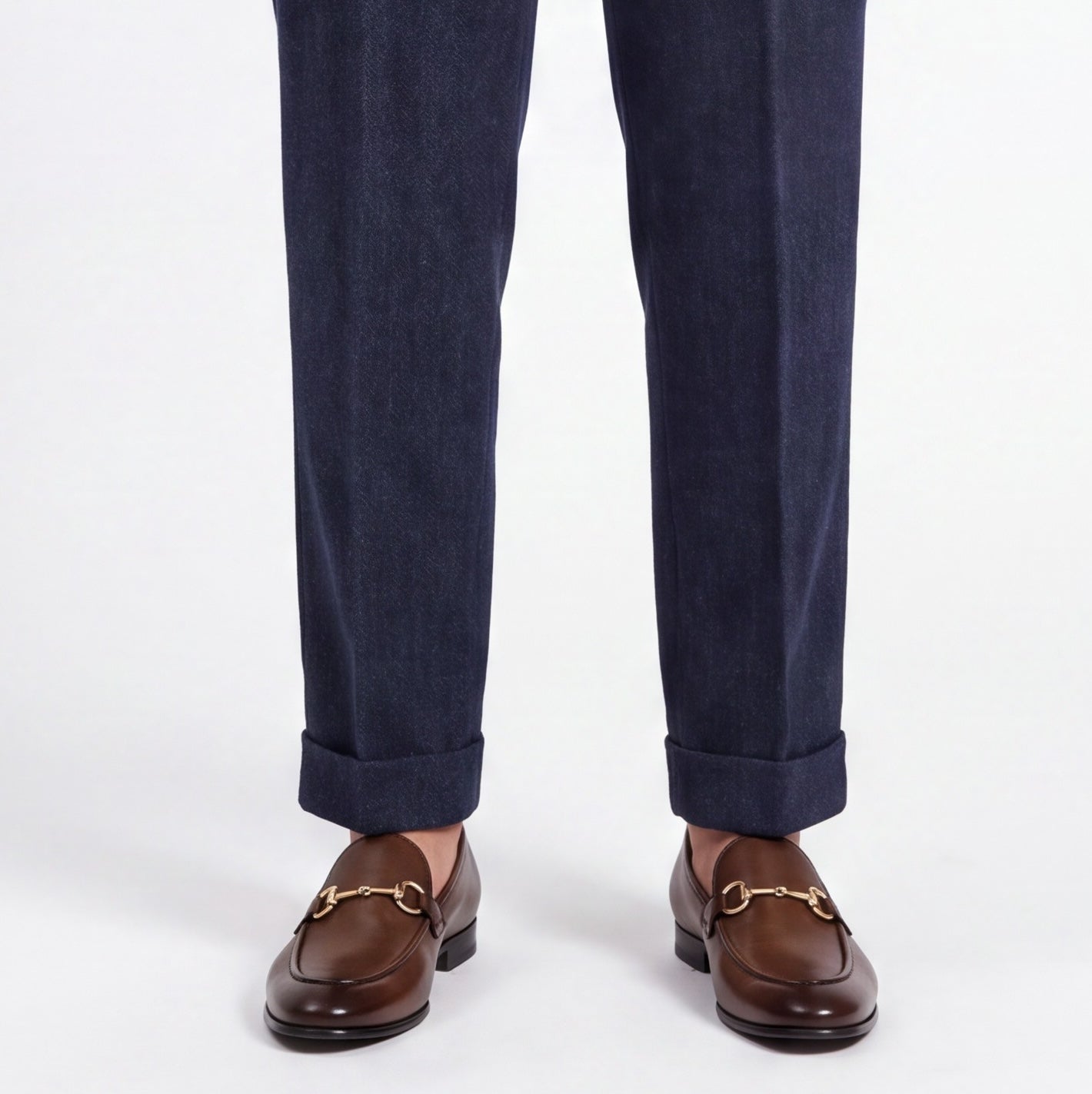 Borallay Herringbond Tweed Trouser