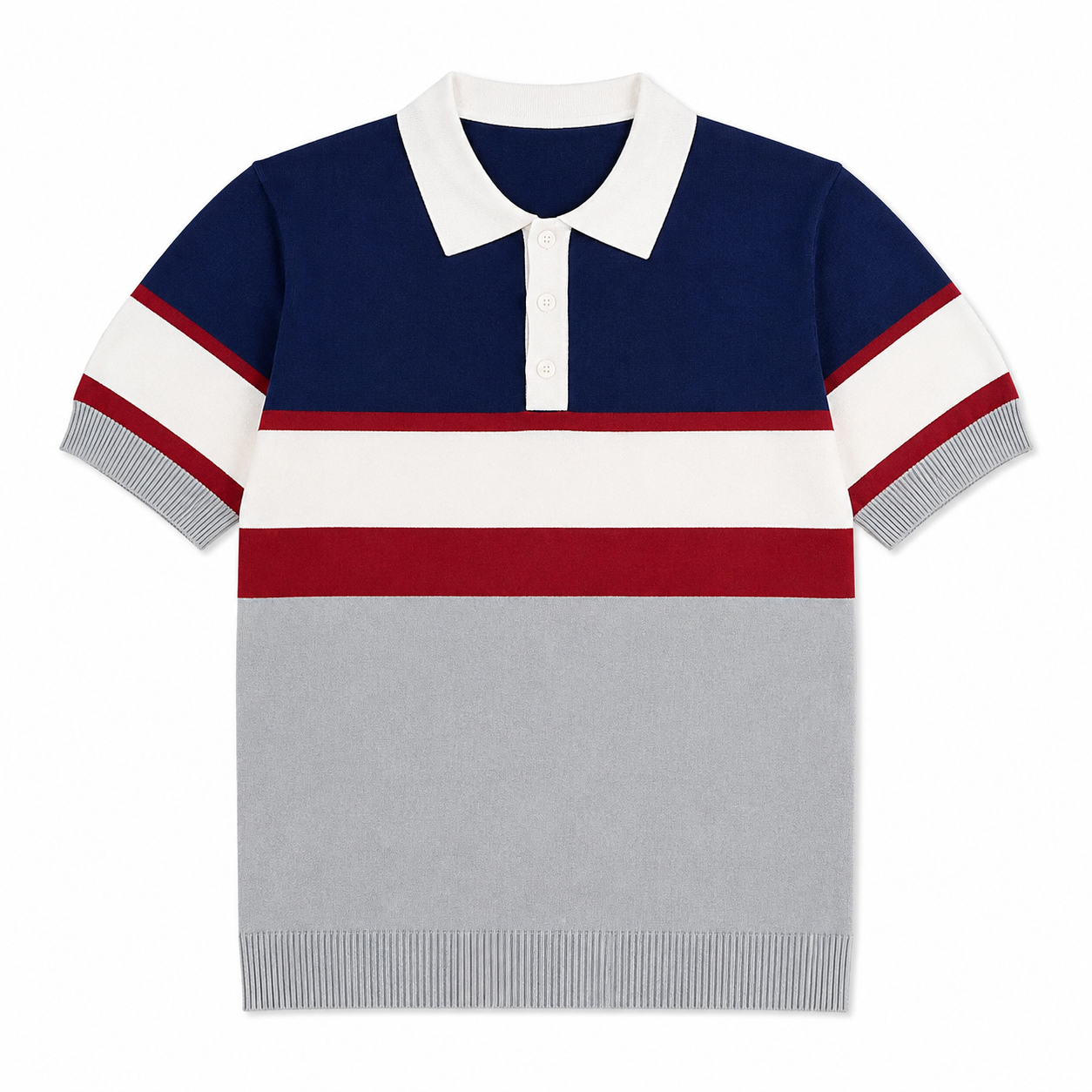 Antala Knitted Polo Top