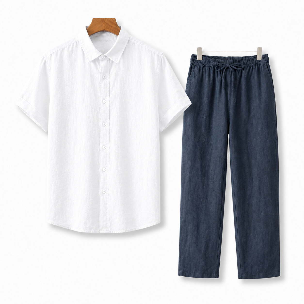 Old Money Linen Resort Combo - Short Sleeve