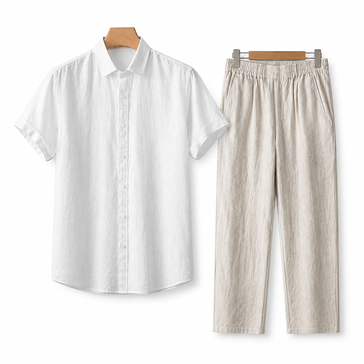 Old Money Linen Resort Combo - Short Sleeve