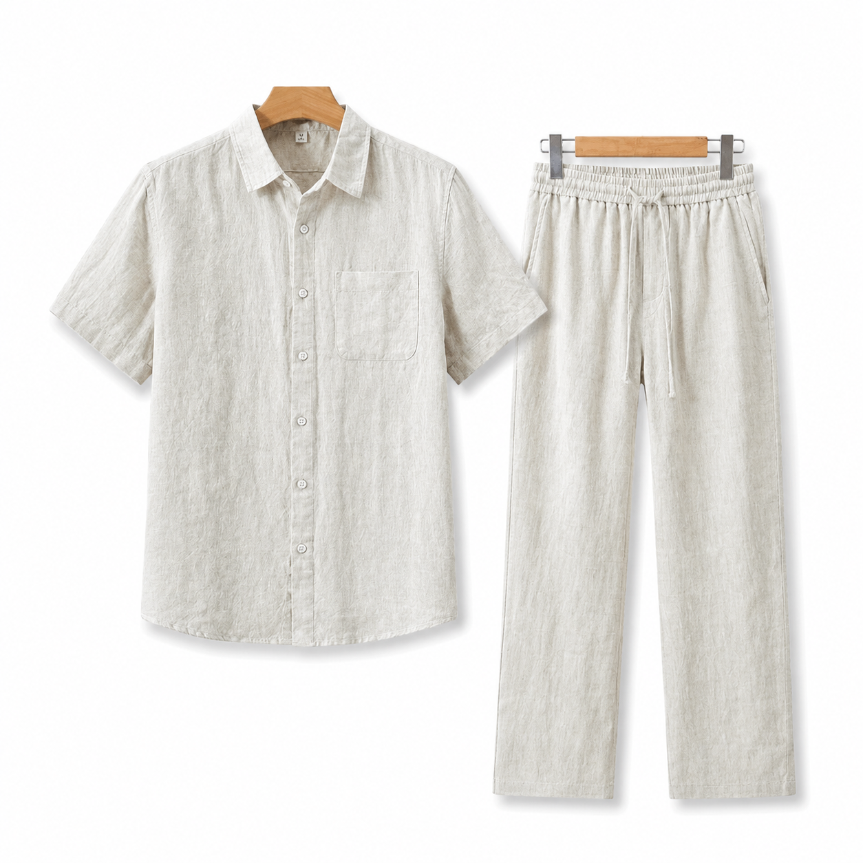 Old Money Linen Resort Combo - Short Sleeve