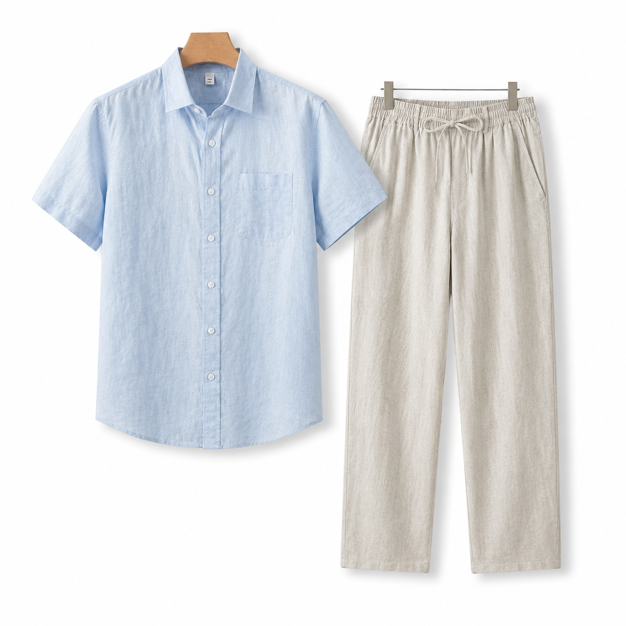 Old Money Linen Resort Combo - Short Sleeve