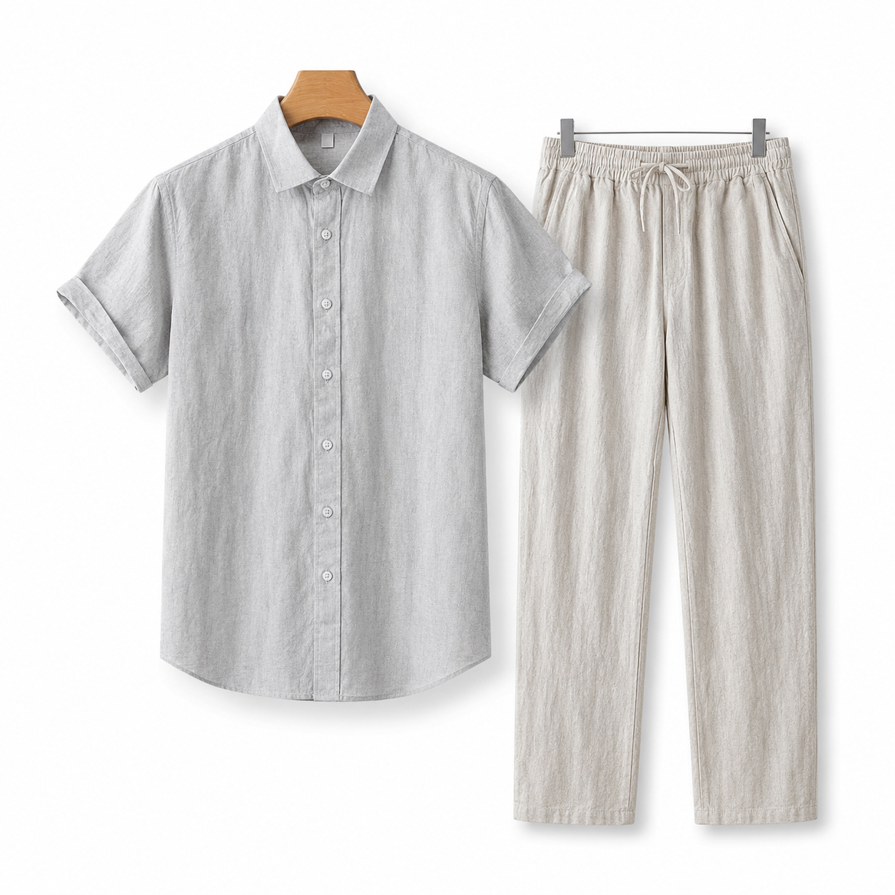 Old Money Linen Resort Combo - Short Sleeve