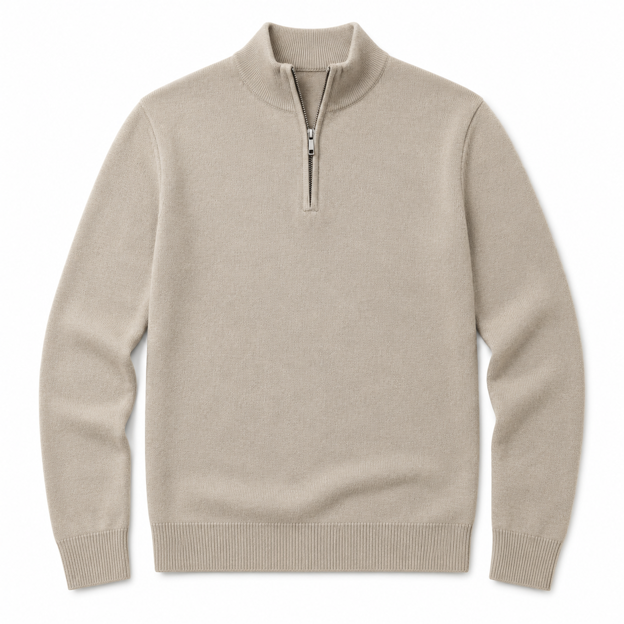 Palm Cove Quarter Zip Knitted Sweater