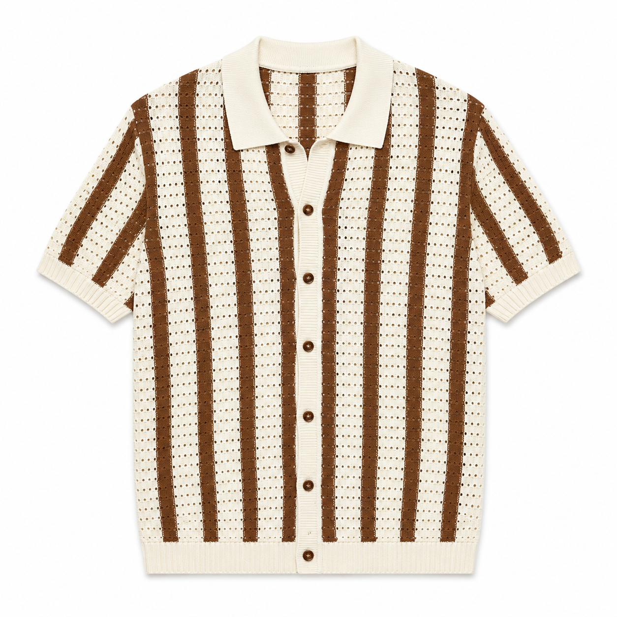 Palermo Knitted Button Down Polo
