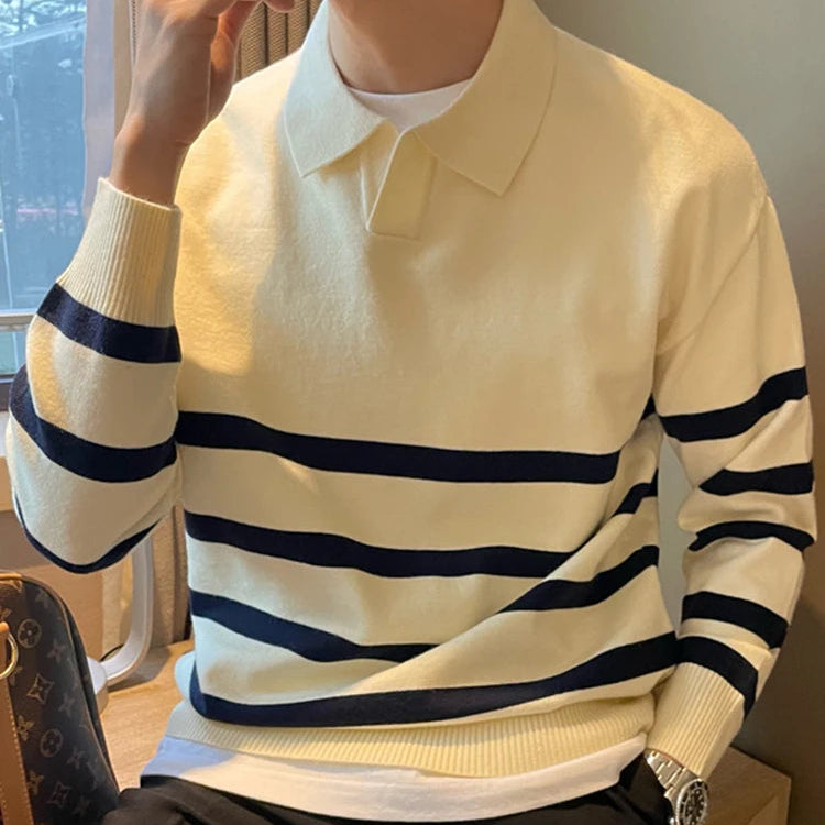 Santiago Long Sleeve Polo Knit