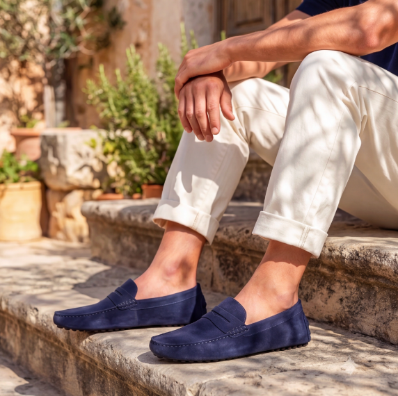 Moreno Suede Driving Loafer
