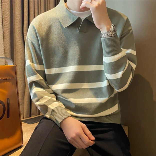 Santiago Long Sleeve Polo Knit