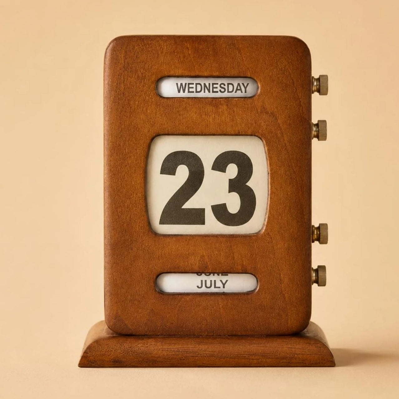 Perpetual Date Desk Calendar