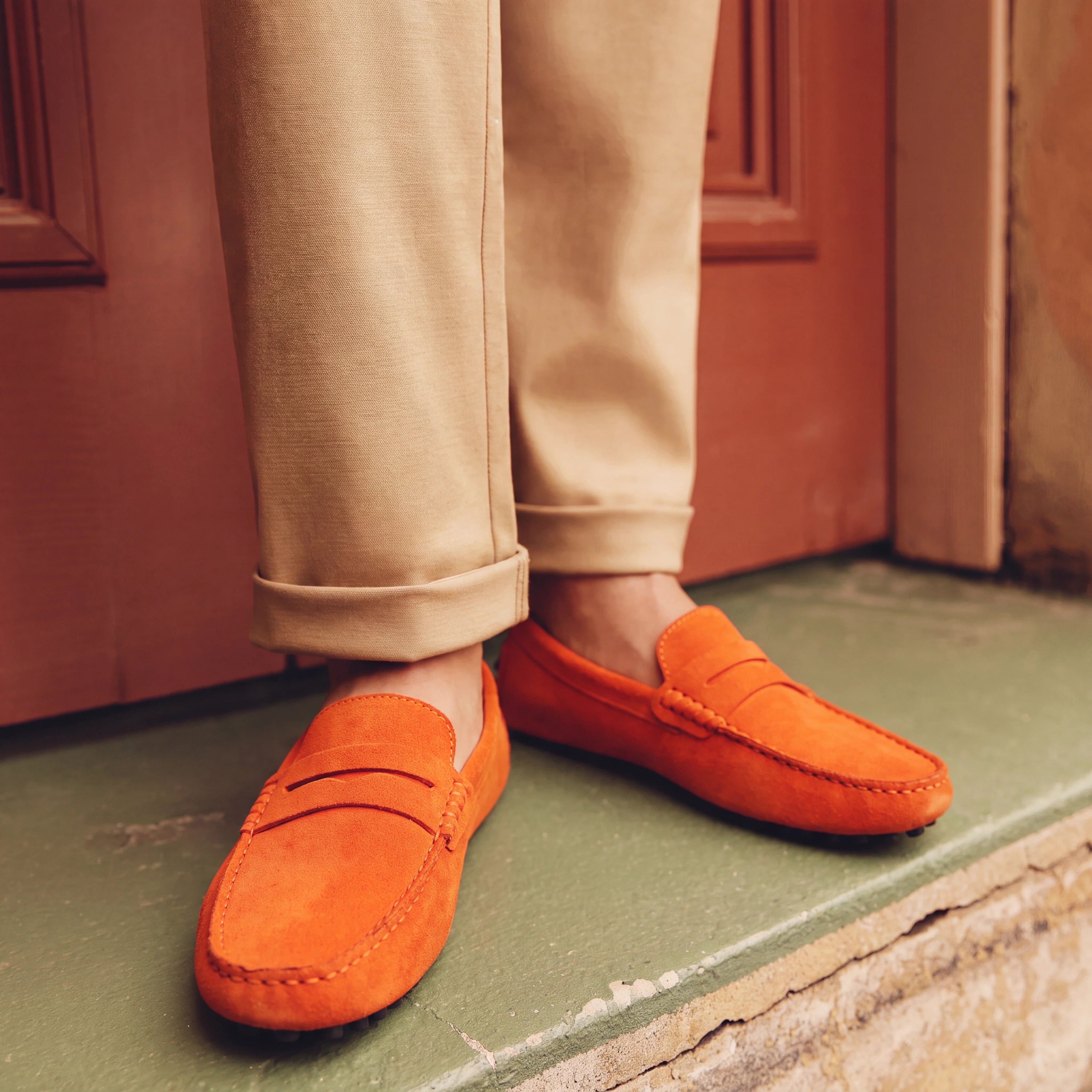 Moreno Suede Driving Loafer