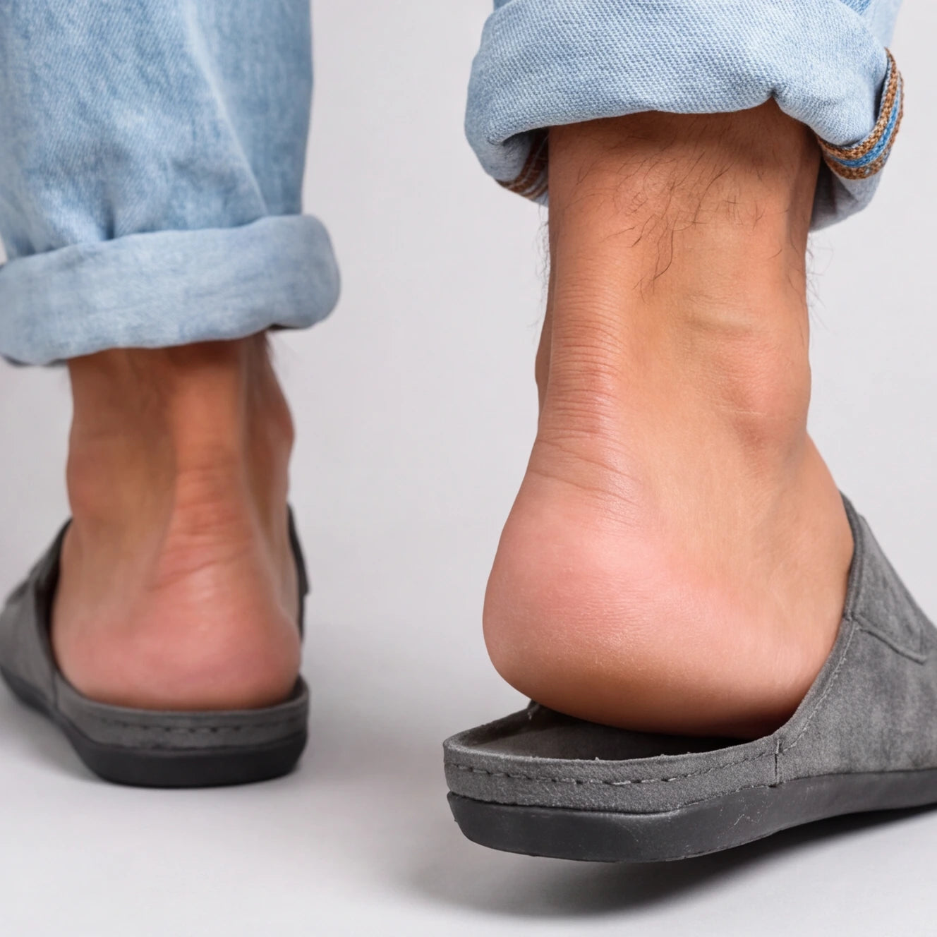 Lission Lambskin Leather Slippers