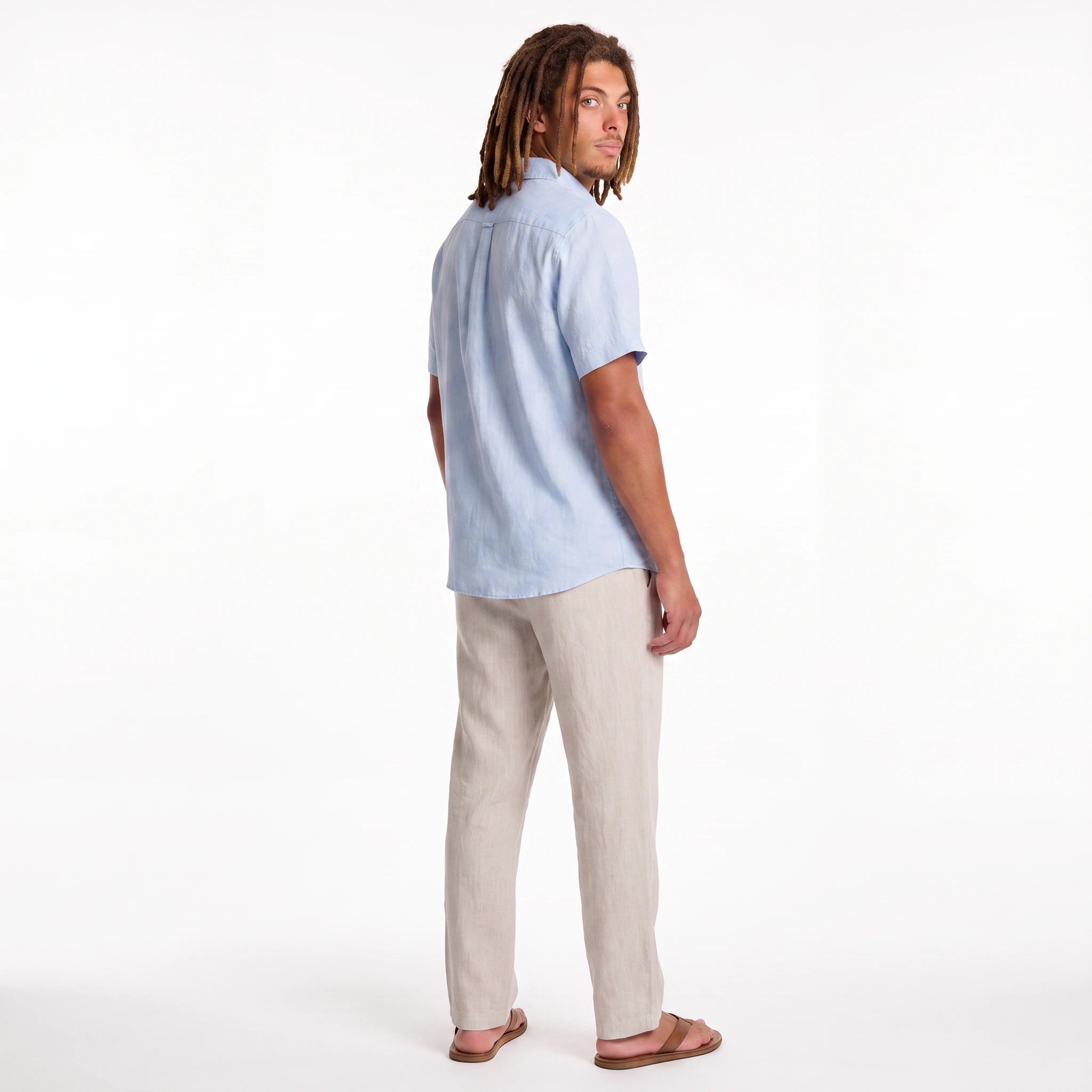 Old Money Linen Resort Combo - Short Sleeve