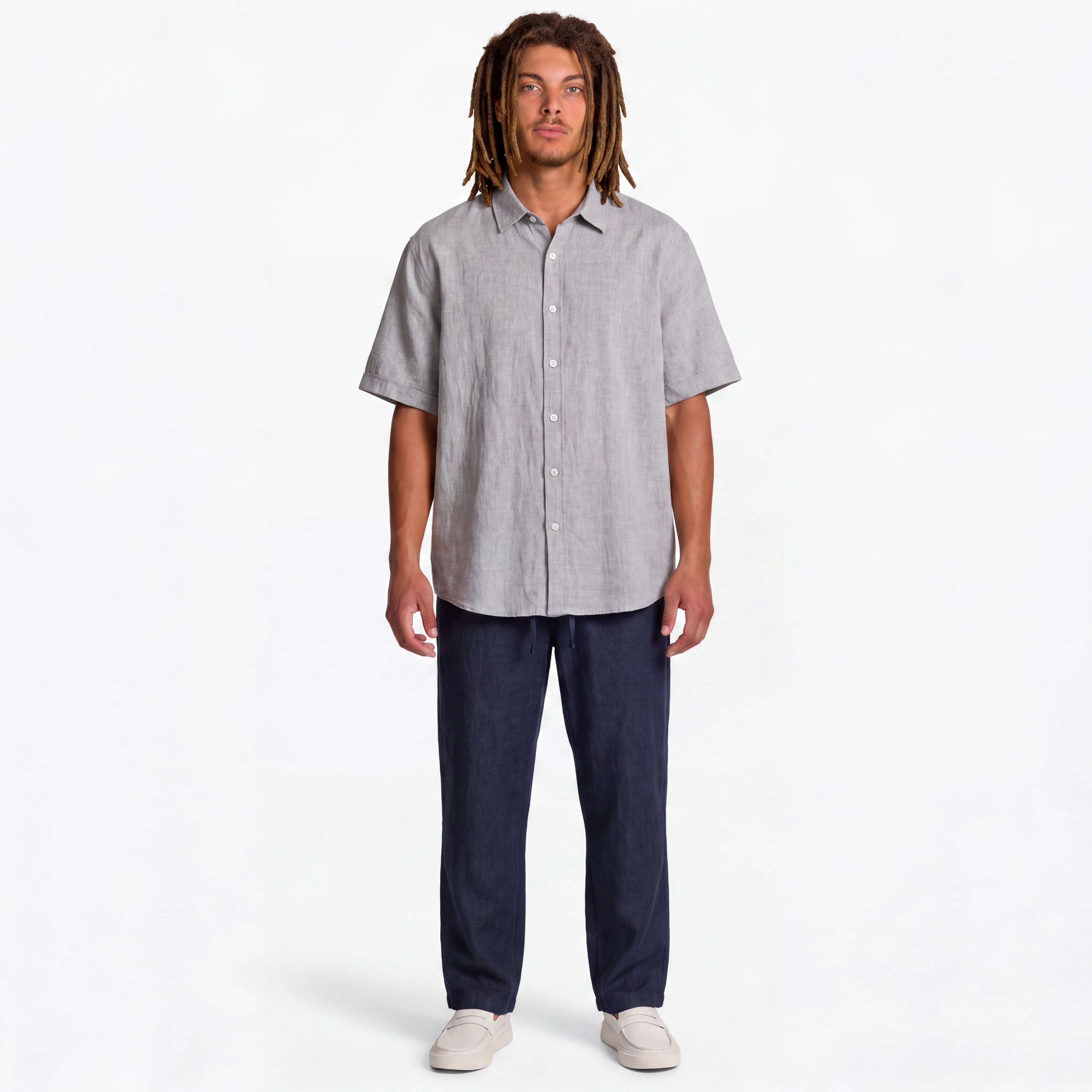 Old Money Linen Resort Combo - Short Sleeve