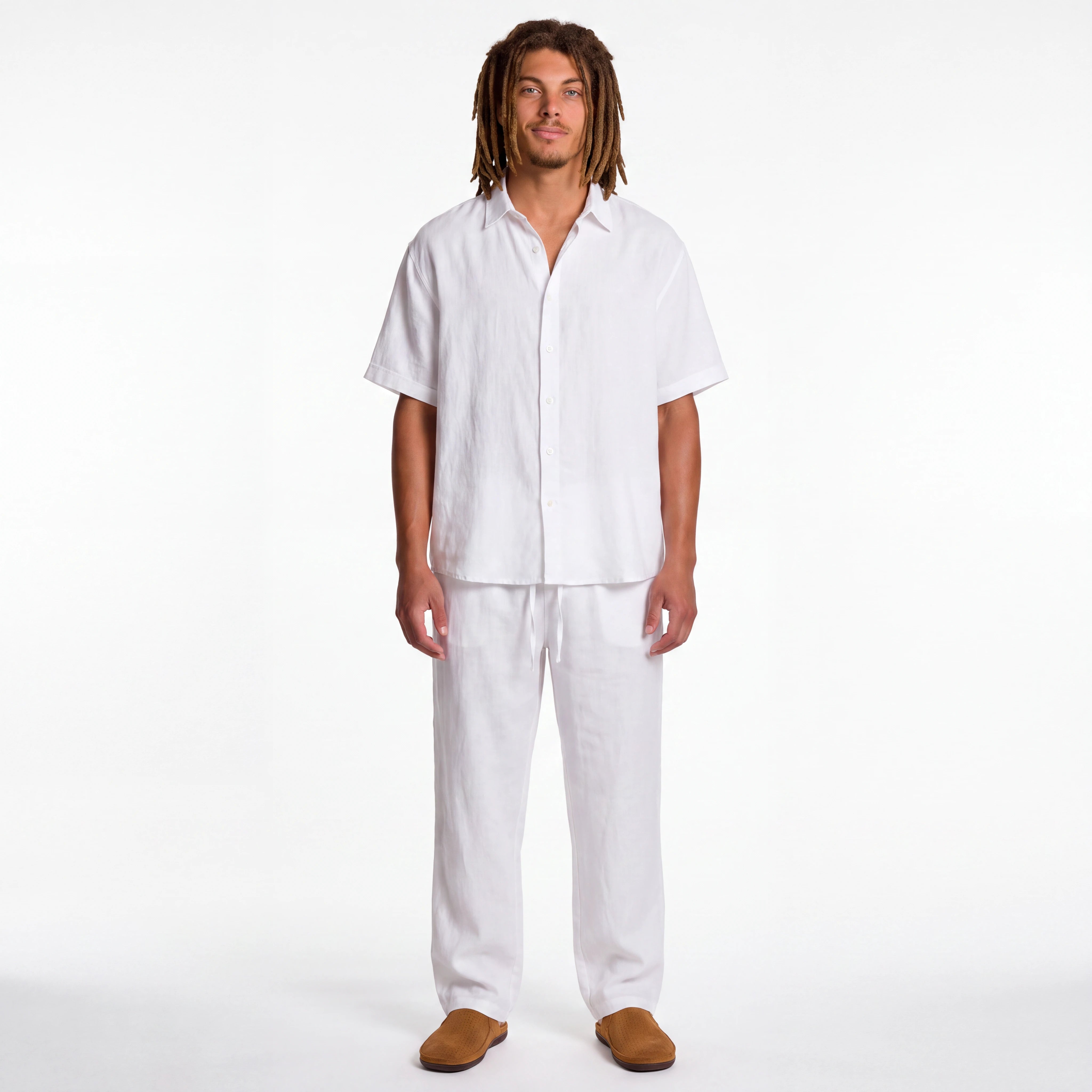 Old Money Linen Resort Combo - Short Sleeve