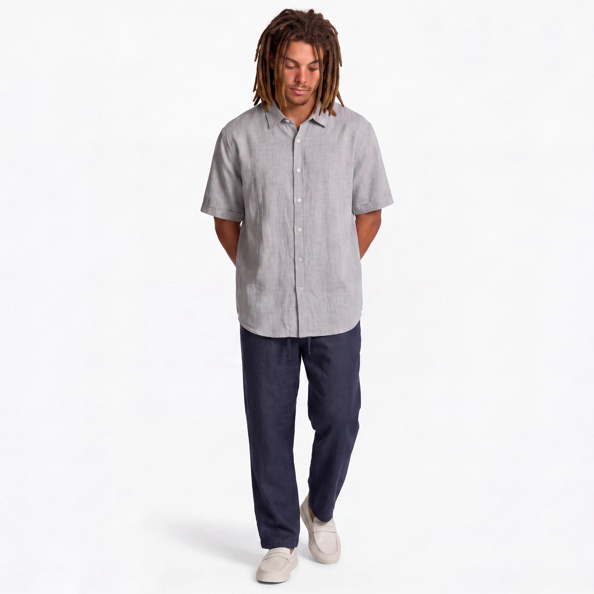 Old Money Linen Resort Combo - Short Sleeve