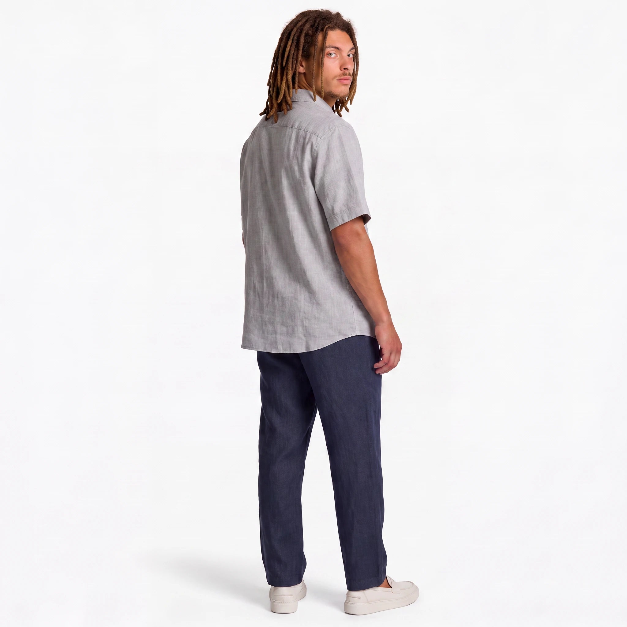 Old Money Linen Resort Combo - Short Sleeve