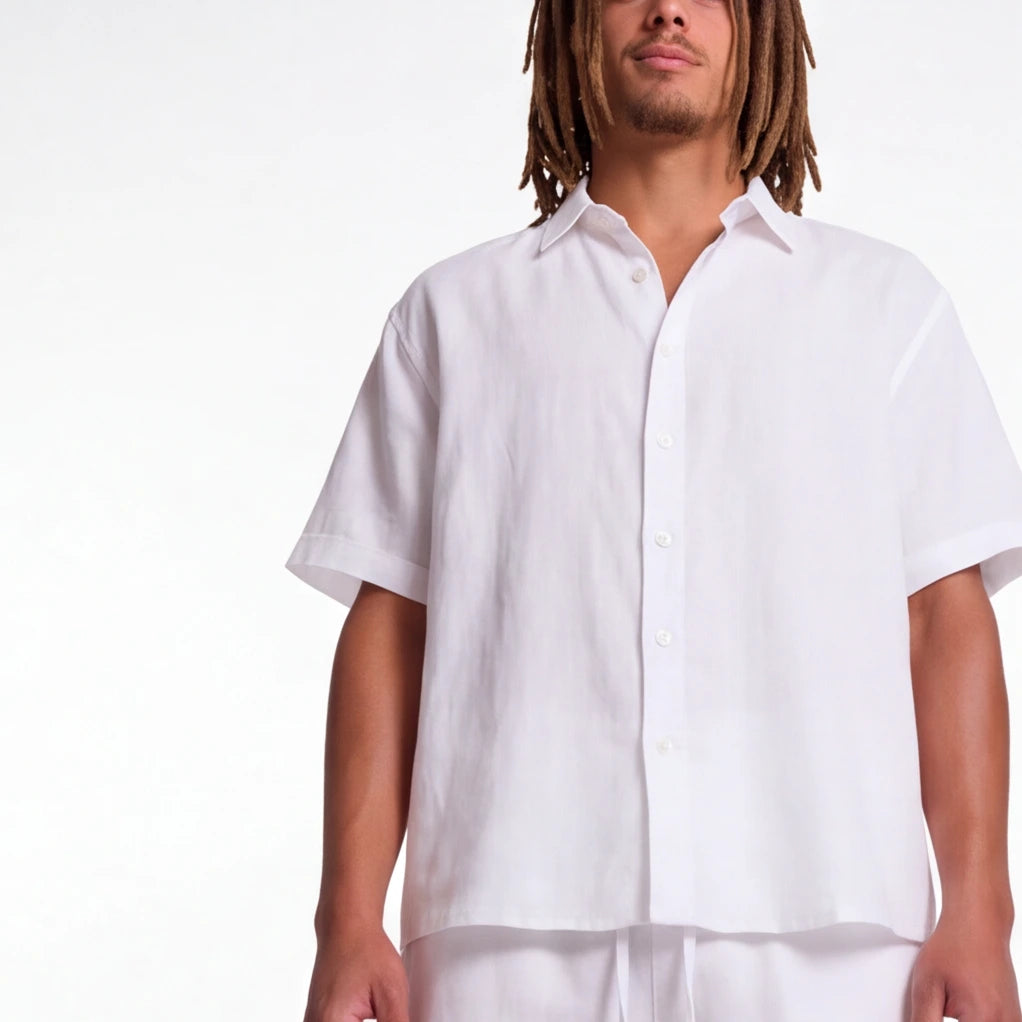 Old Money Linen Resort Combo - Short Sleeve