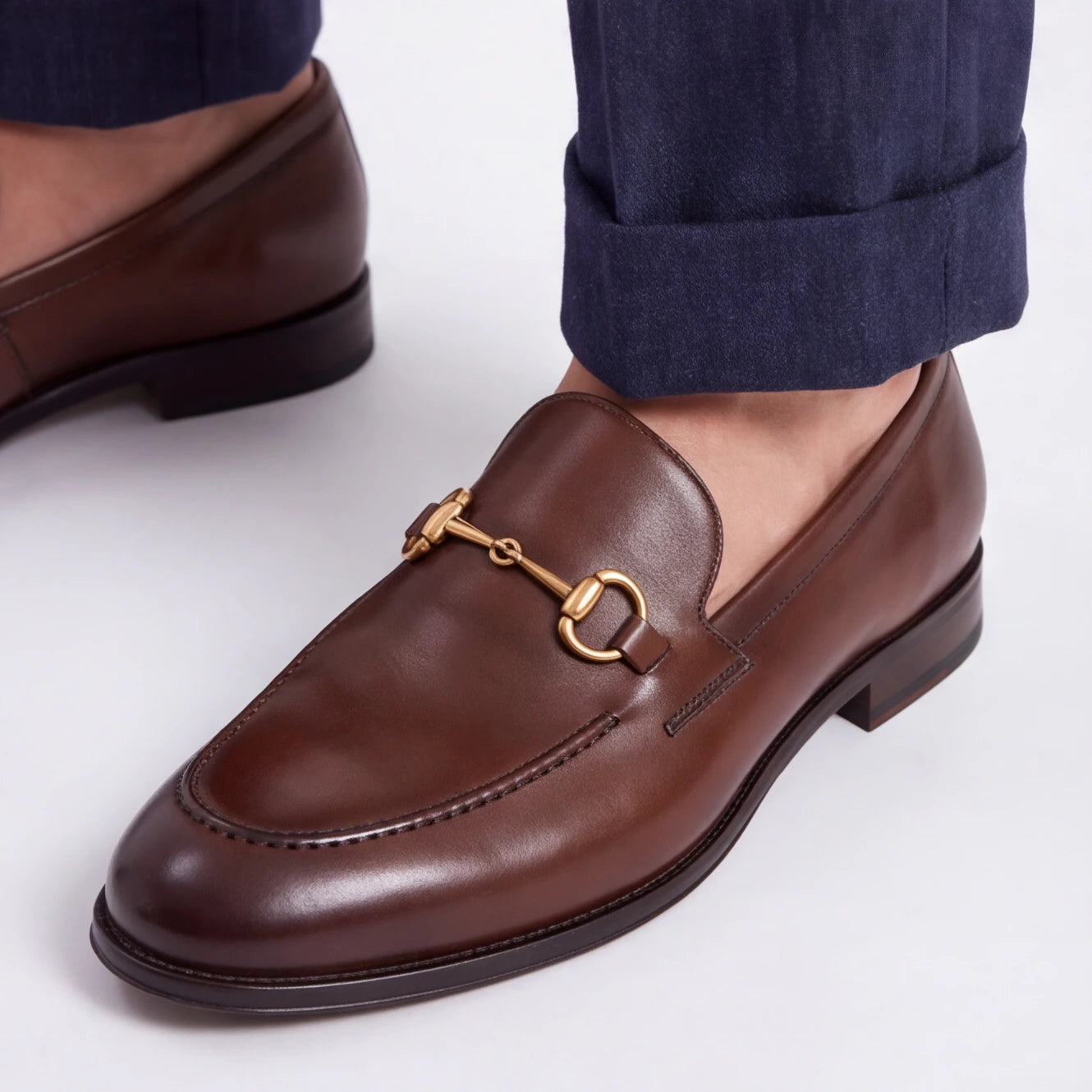 Mens Horsebit Italian Loafter