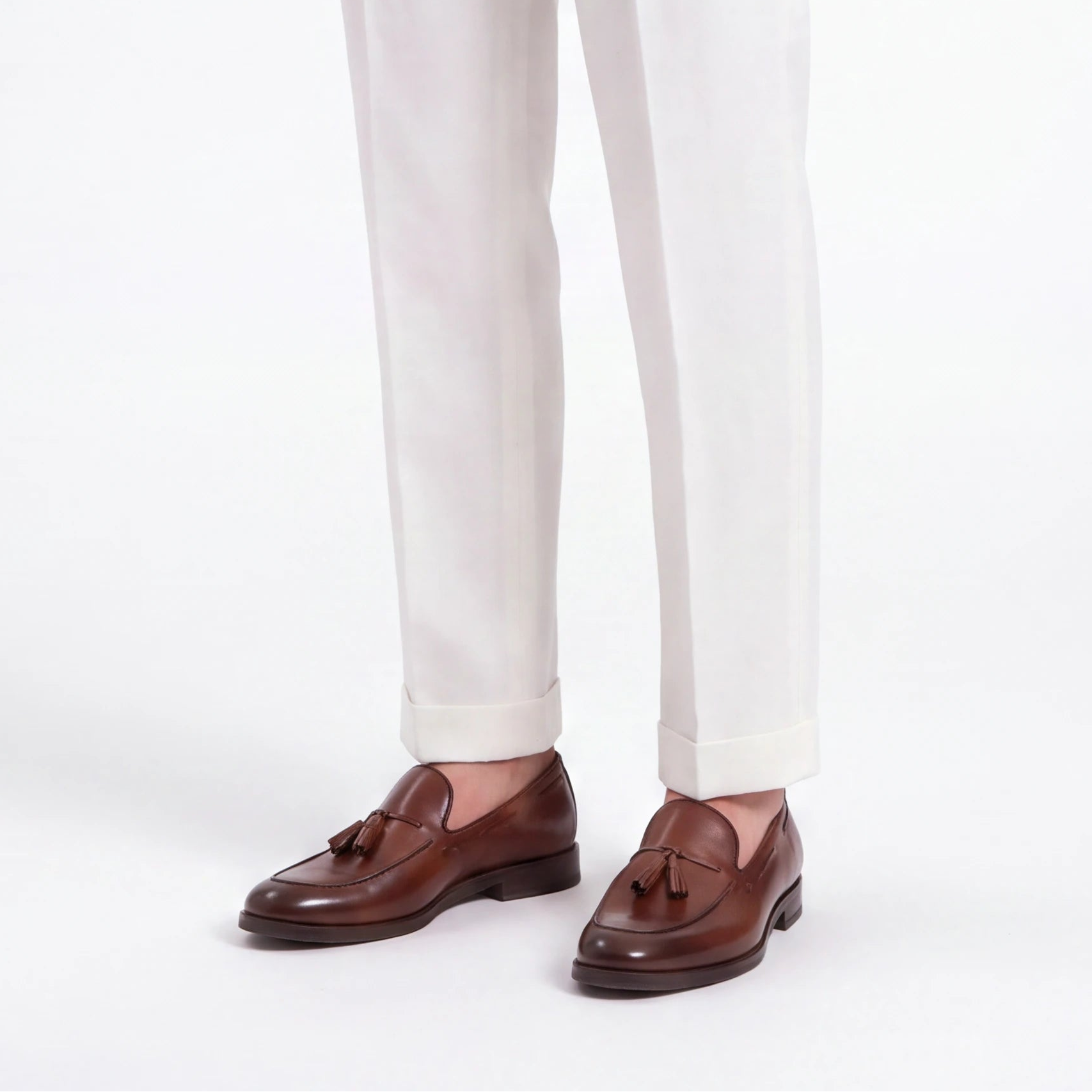 Nocta Patent Leather Tassel Loafer