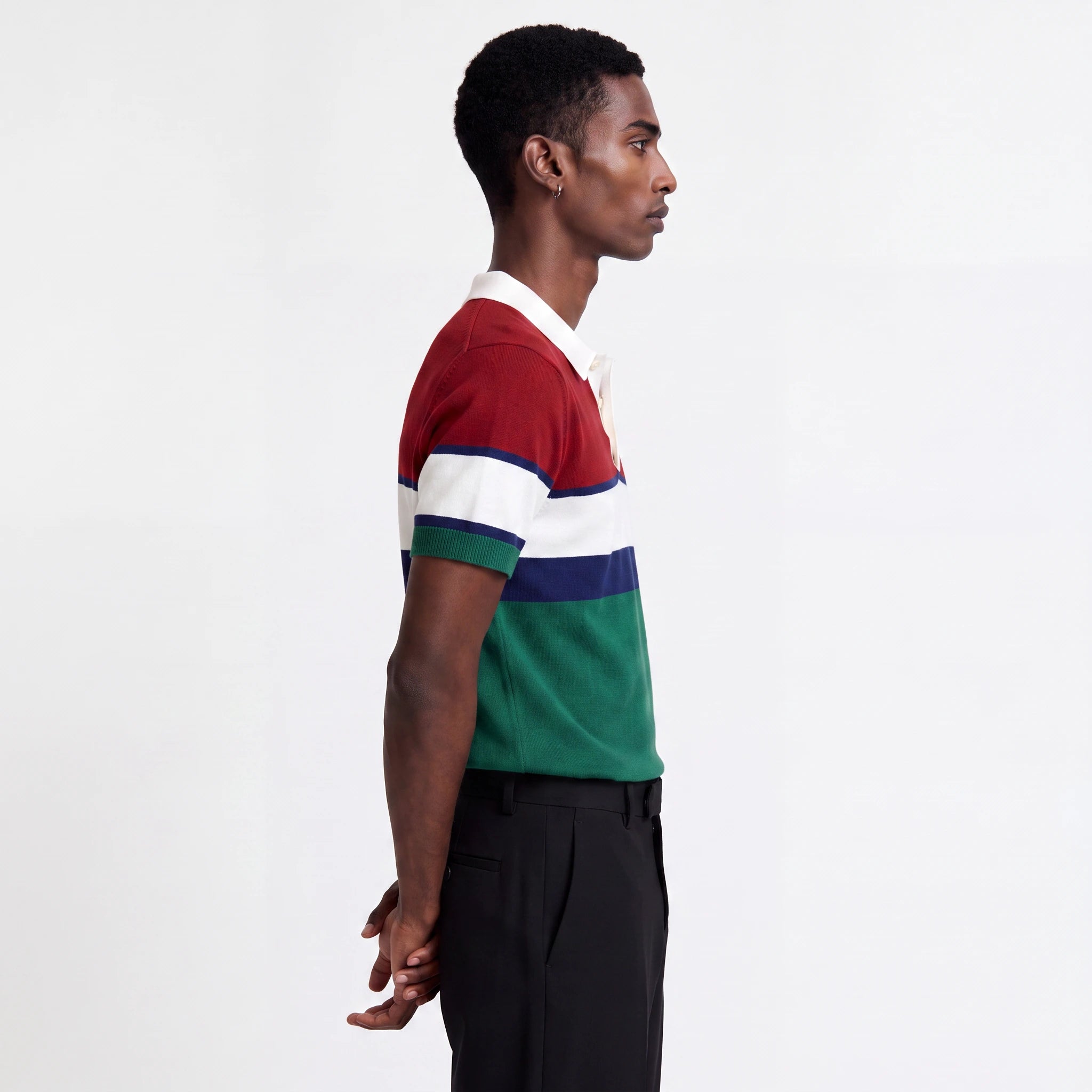 Antala Knitted Polo Top