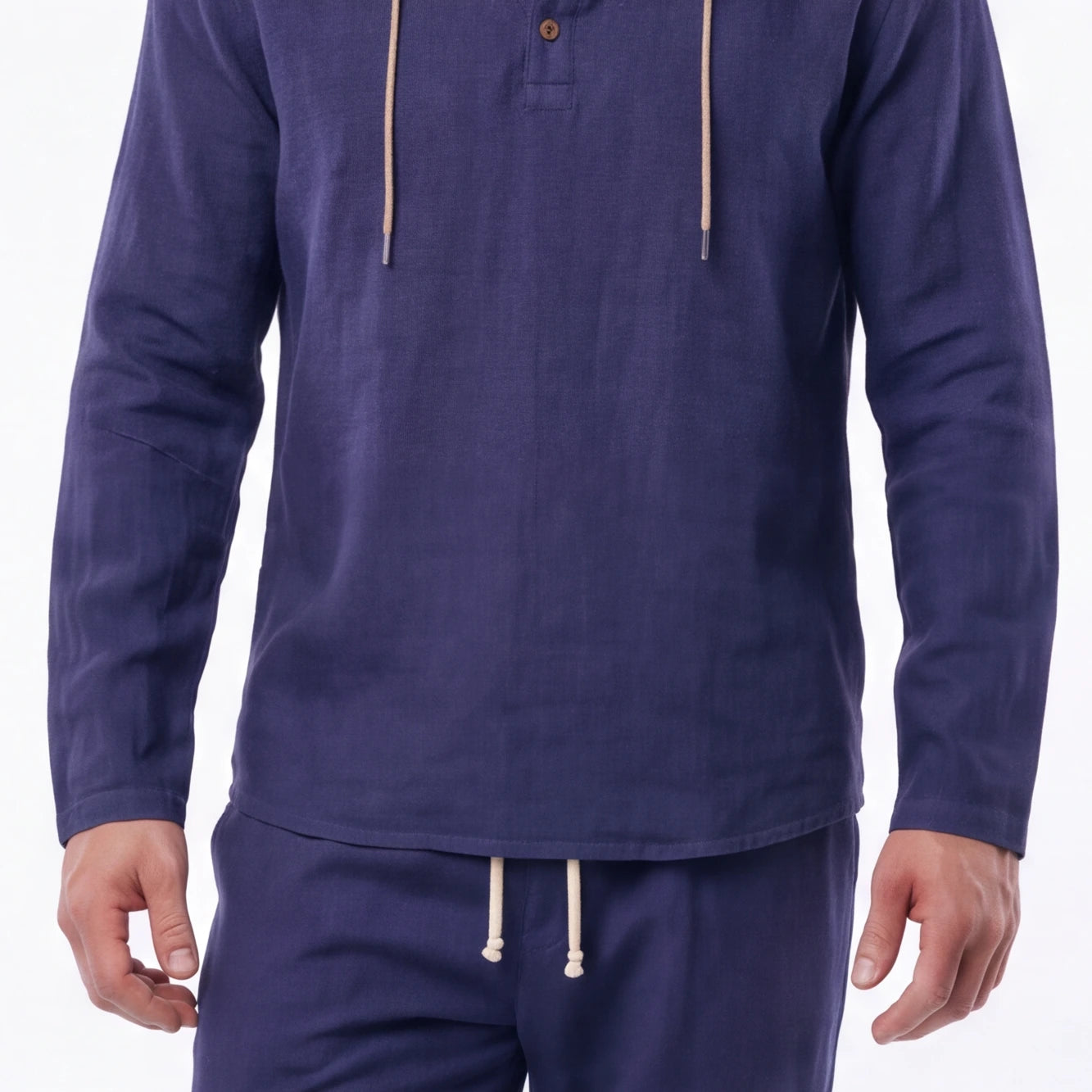 Barcelona Linen Henley Set
