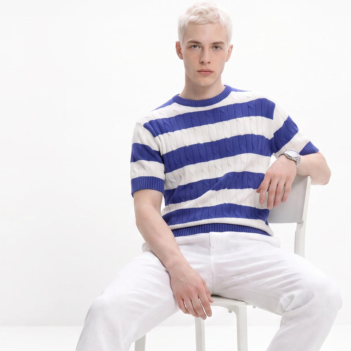 The Cortina Knitted TShirt