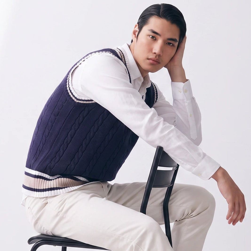 Oxford Knitted Vest