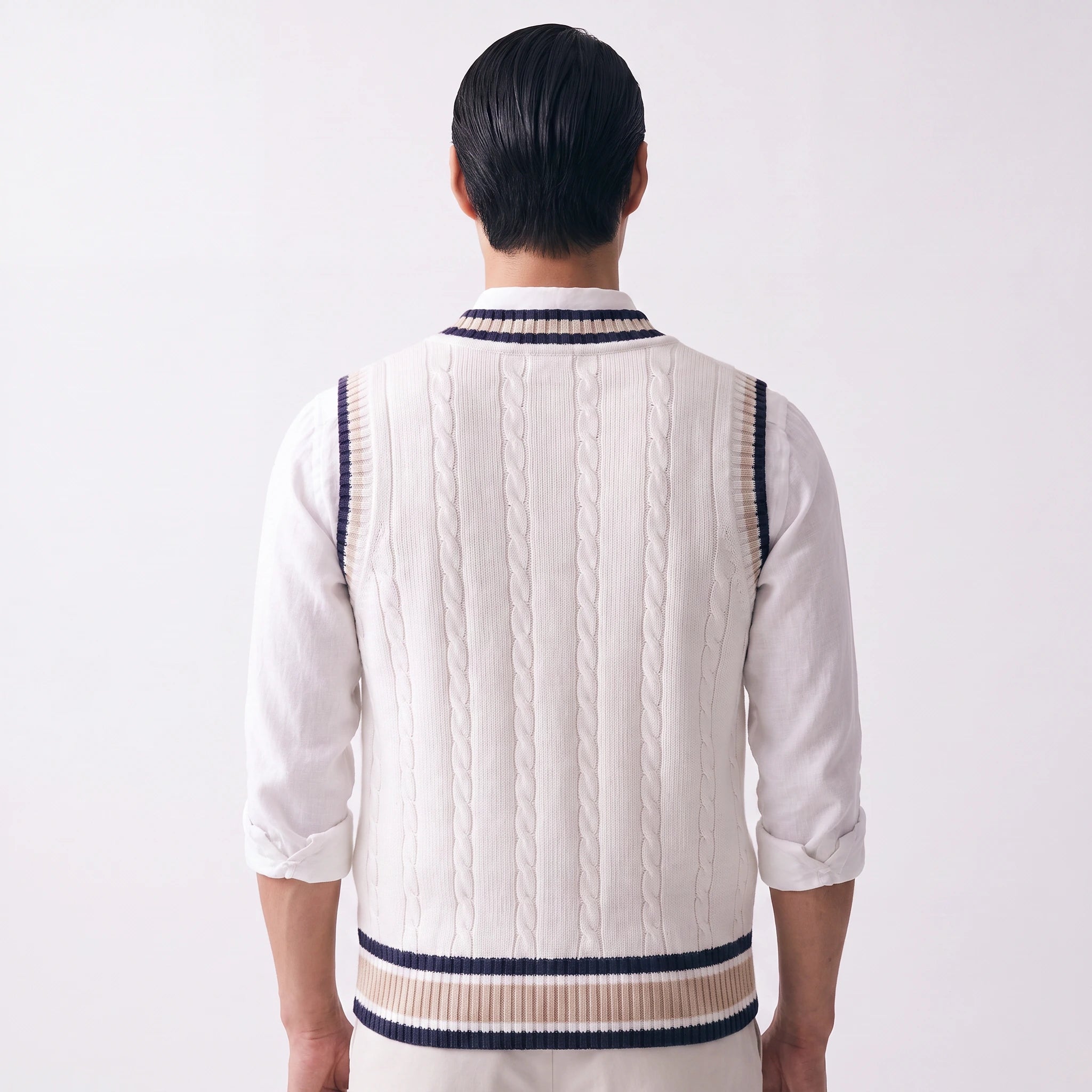 Oxford Knitted Vest