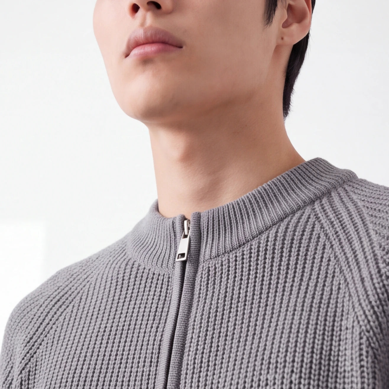 Thomas Knit Zip Cardigan