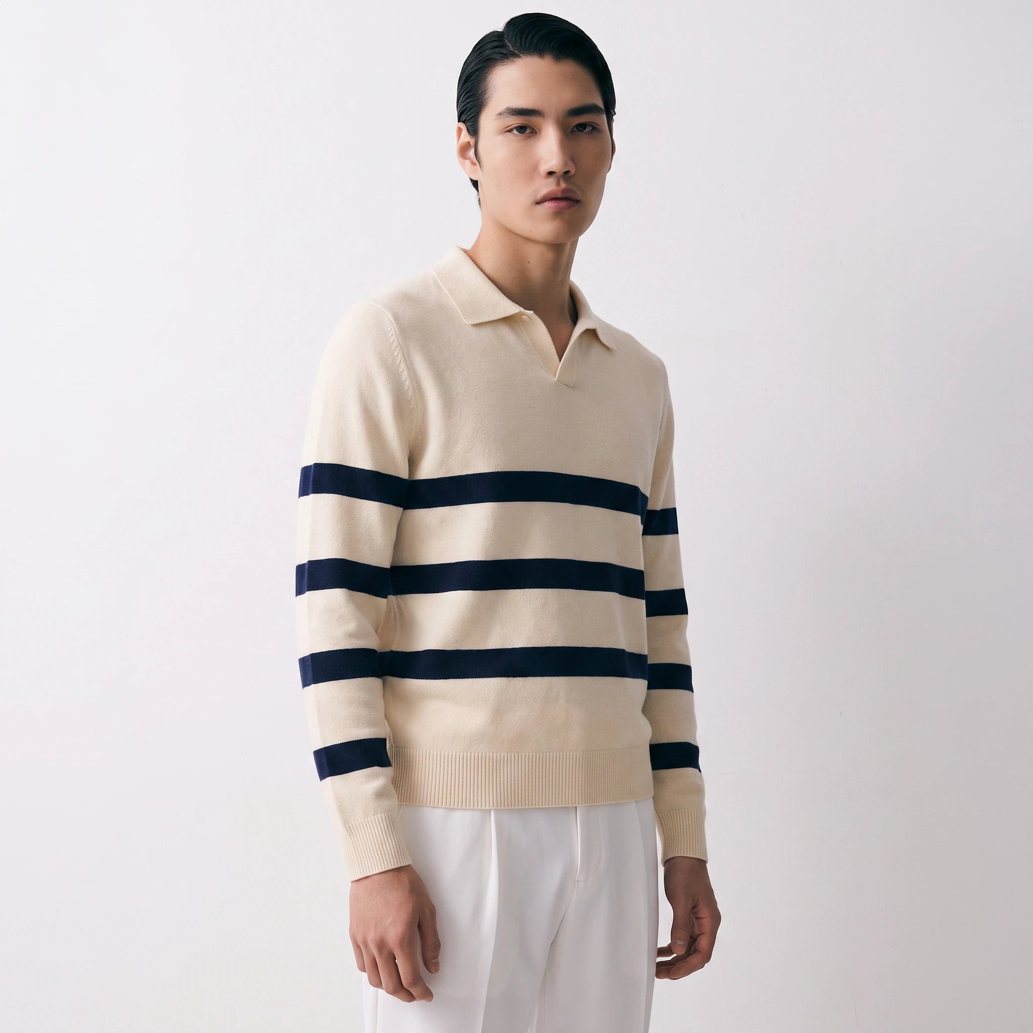 Santiago Long Sleeve Polo Knit