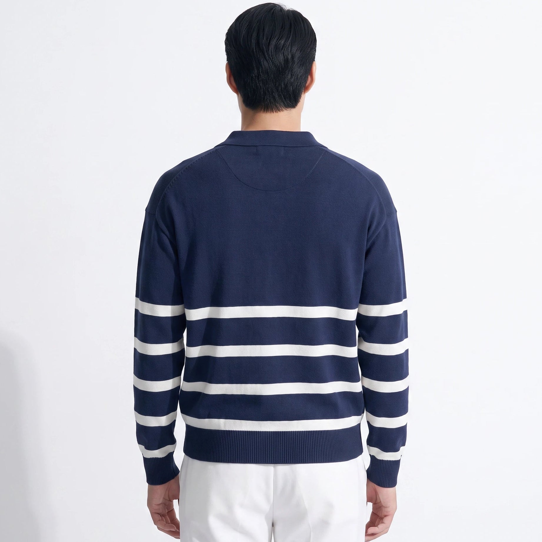 Santiago Long Sleeve Polo Knit