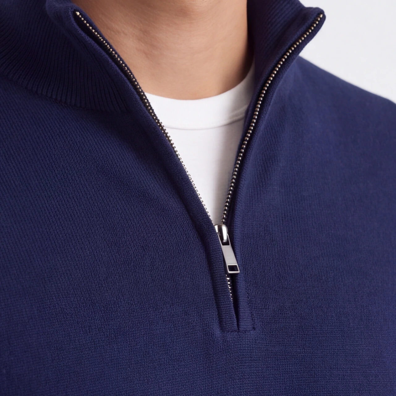 Palm Cove Quarter Zip Knitted Sweater
